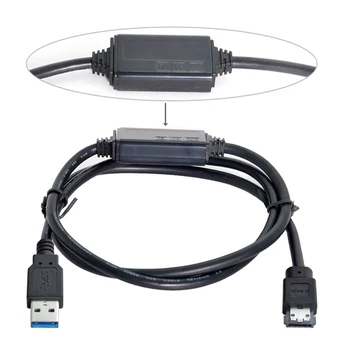 Zihan CY USB 3.0 za napajanje preko adaptera eSATA DC5V USB2.0 na HDD/SSD/NEPAR Pretvarač eSATAp