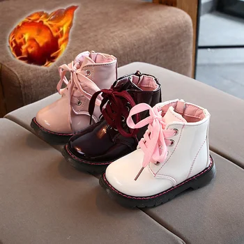 Zimske Bebe Pliš Baršun Čizme Martin Za Djevojčice, Dječje cipele za djecu, Gume Zimske Čizme 1, 2, 4, 5, 6 godina