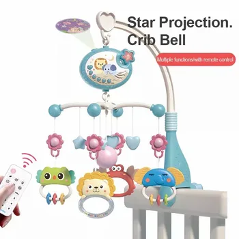 Zvijezda Projekcije Krevetić Zvono Dijete Univerzalni Pokretna Daljinski Upravljač 0-6 Mjeseci Novorođenče Krevet Zvono Igračka