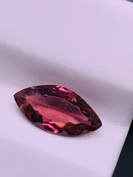 Čisti prirodni turmalin umetnut prsten privjesci ogrlica 1-2 karat Crvena svijetla guttate pribor, nakit od dragog kamenja sieraden joia