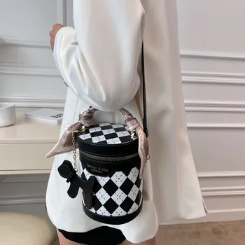 Šahovska torba-тоут, Torba-torba 2022, Funky Nova Kvalitetna Ženska Design torba od Umjetne kože na munje, torba-instant messenger