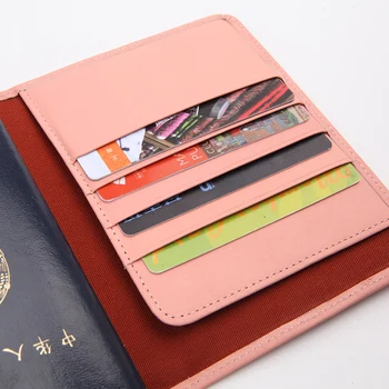Ženska kožna navlaka za putovnice EMMA YAO, torbica-novčanik, ručni rad, torbica za putovnice poznatog branda