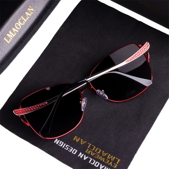 Ženske Polarizirane Sunčane Naočale Luksuzne Modne Ženske Berba Marke Dizajner Ženske Sunčane Naočale Za Vožnju Ogroman Oculos Gafas