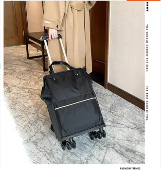 Ženski Ruksak s kotačima, ženska putnu torbu-kolica, ruksak za putovanja s kotačima, Oxford, veliki kapacitet, Putne Torbe na Kotačima