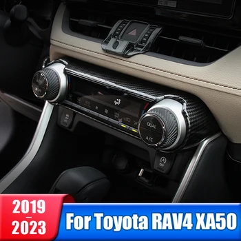 Auto Klima-uređaj Ručice Prekidača Navlaka Za Toyota RAV4 2019 2020 2021 2022 2023 RAV 4 XA50 Hibridni dodatna Oprema Za Interijer