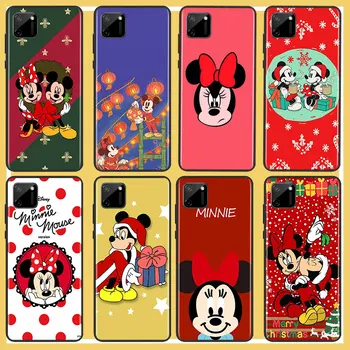 Božićni Torbica Za telefon Disney ' s Mickey za OPPO Find X2 X3 X5 Pro Lite Neo 5G Reno 4 5 6 7 Lite Z 4G 5G Pro SE, Crna Torbica Funda