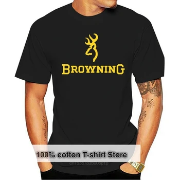 Ispis Browning Majica Okruglog Izreza Godišnje Individualnost Modni Muška Majica Sweat