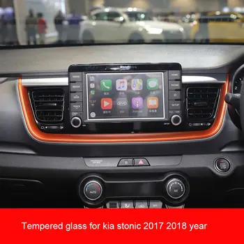 Kaljeni zaštitna folija za kia stonic 2017 2018 2019 Naljepnica 7-inčni auto Navigacijski ekran gps
