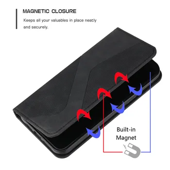 Magnetni Kožna torbica na Za Xiaomi Redmi Note 8 2021 Note8 T 8T 8Pro Redmi8 A 8A Funda Torbica-novčanik na Dodir s Uzorkom Torbica
