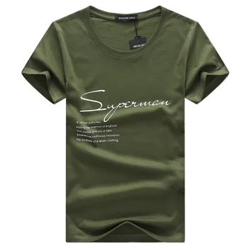 Novost 2021, Dizajnerske Muška t-shirt od Pamuka sa po cijeloj površini, Ljetne Majice s Okruglog Izreza i Kratkih Rukava, Muška Moda Majica Sous Vetement Homme